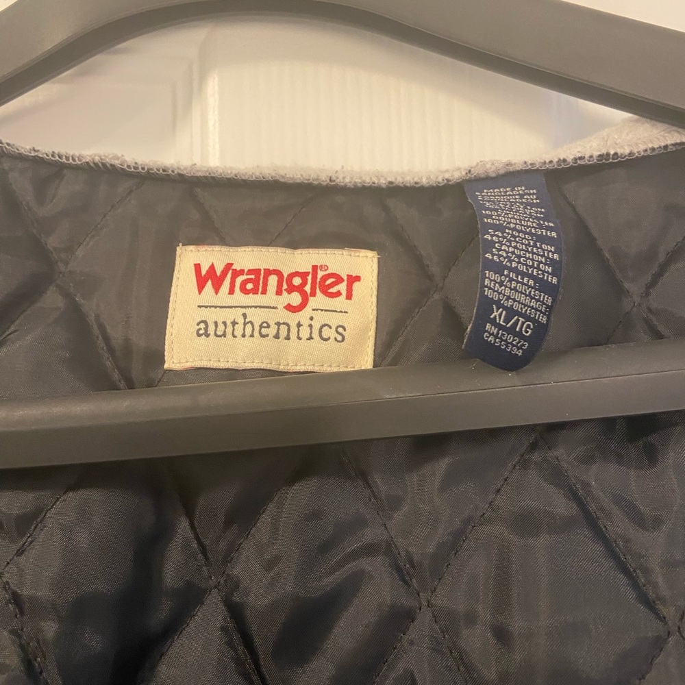 Wrangler Hooded Flannel Work Jacket